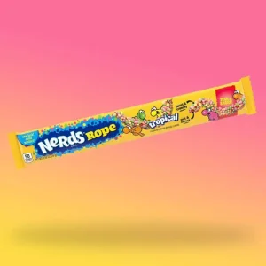 Wonka Nerds Rope Tropical trópusi gyümölcs ízű cukorkás gumicukor 26g