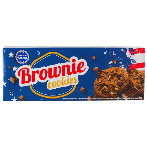 AB Brownie Cookies brownie csokidarabokkal 106g